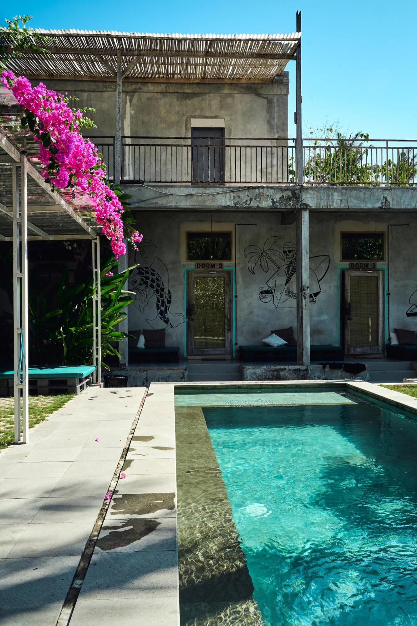 Hostel Lotide Surf Camps Lombok Kuta  Zewnętrze zdjęcie